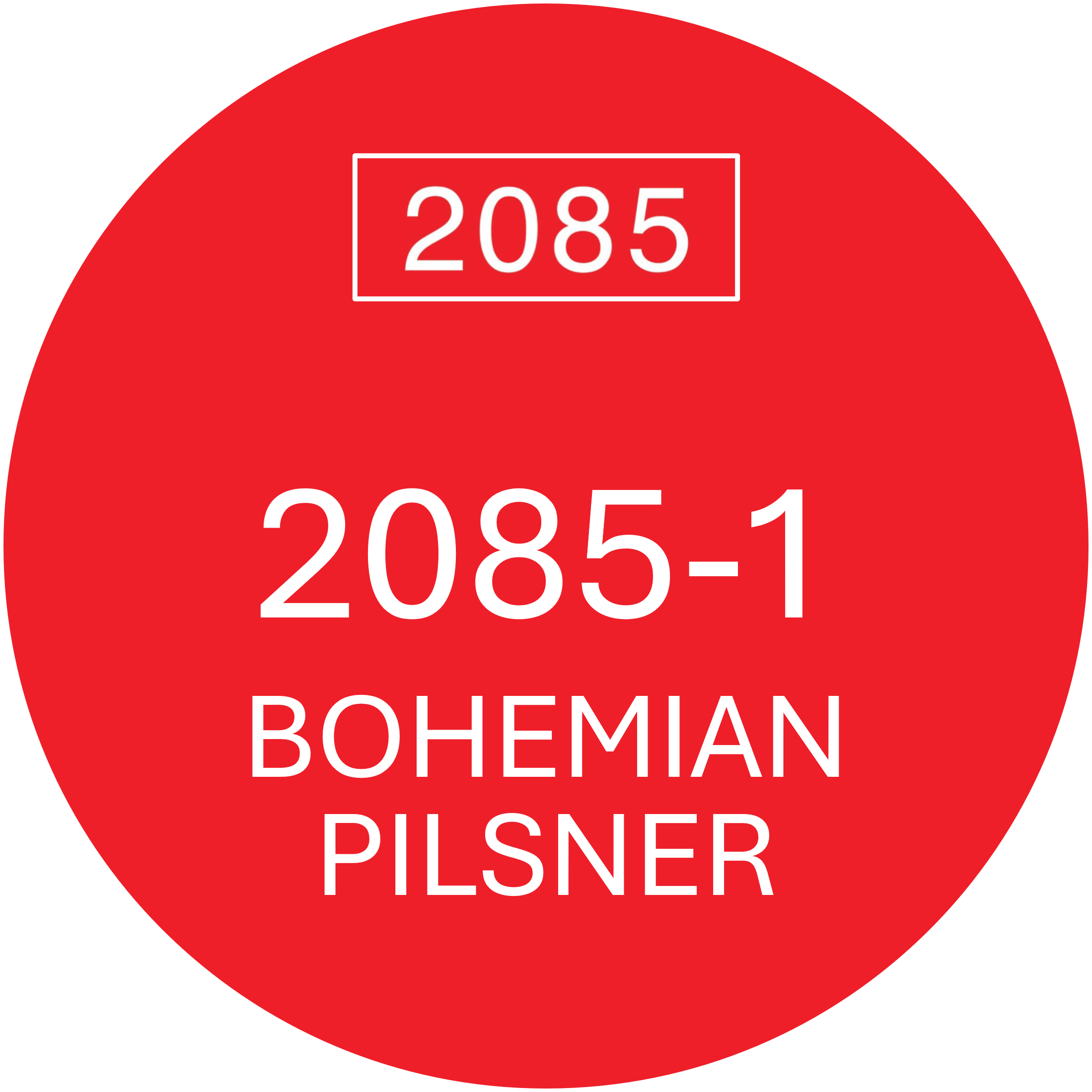 2085-1 BOHEMIAN PILSNER