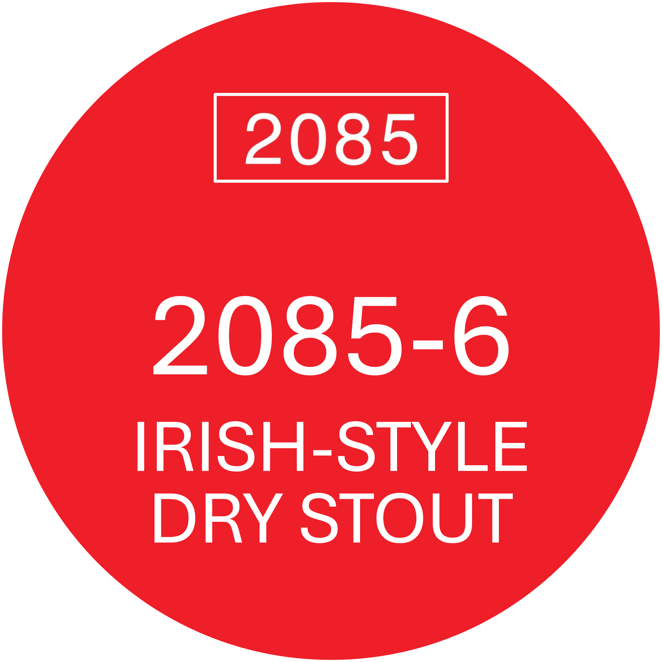 2085-6 IRISH-STYLE DRY STOUT