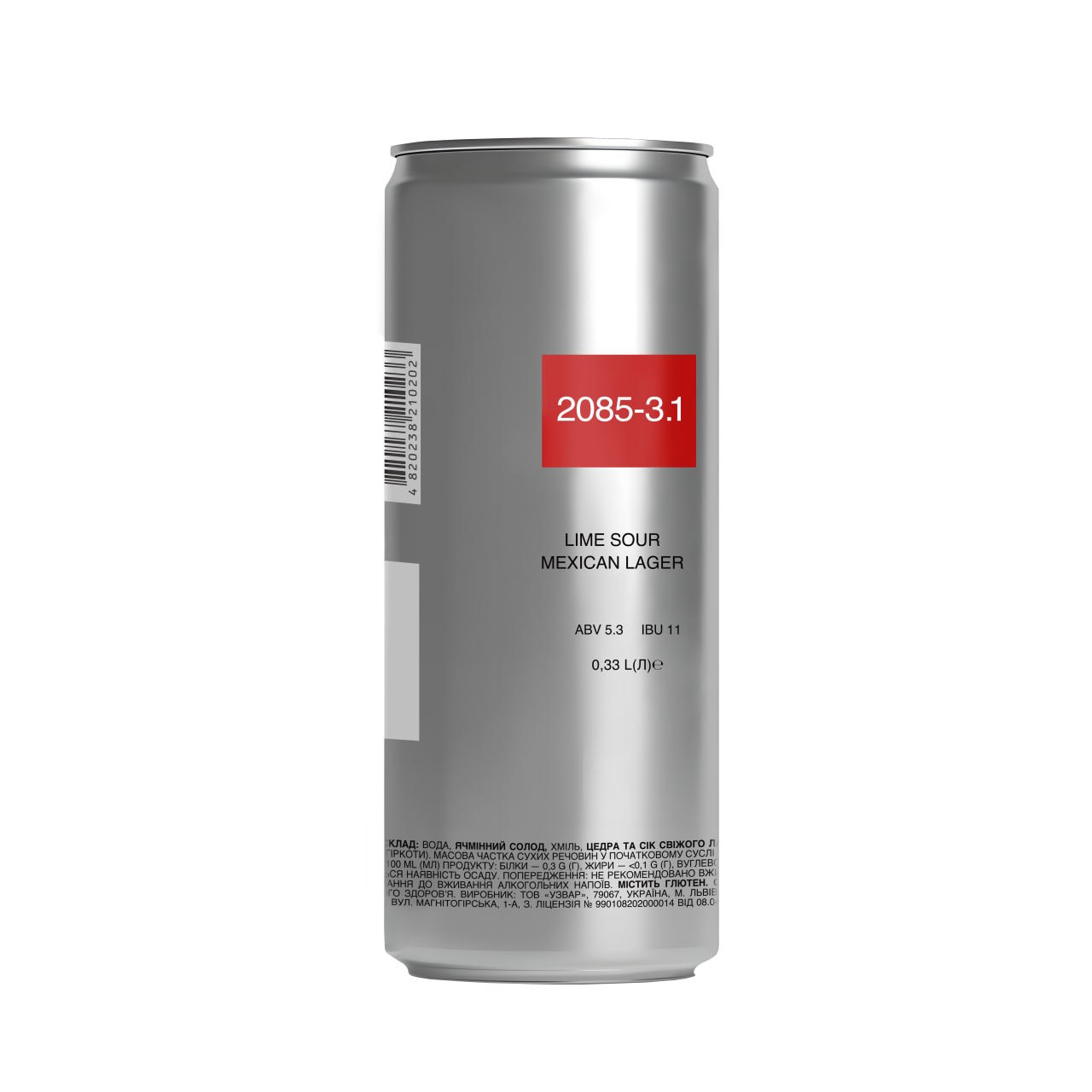 2085-3.1 LIME SOUR MEXICAN LAGER